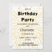 Magic 5. Geburtstagsbash Einladung (Vorderseite)