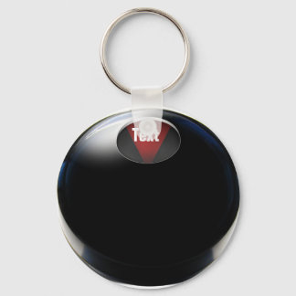 Magic 8 Ball ( Antwort hinzufügen) Schlüsselanhänger