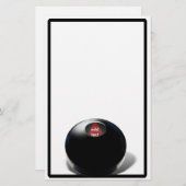 Magic 8 Ball Briefpapier (Vorne/Hinten)