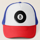Magic 8 Ball (Geben Sie Ihre eigene Antwort ein) T Truckerkappe (Vorderseite)