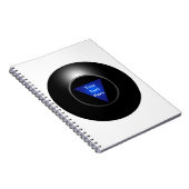 Magic 8 Ball - Ihr Text Notizblock (Rechte Seite)