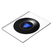 Magic 8 Ball - Ihr Text Notizblock (Linke Seite)