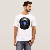 Magic 8 Ball - Ihr Text T-Shirt (Vorne ganz)