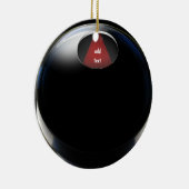 Magic 8 Ball Keramik Ornament (Rechts)