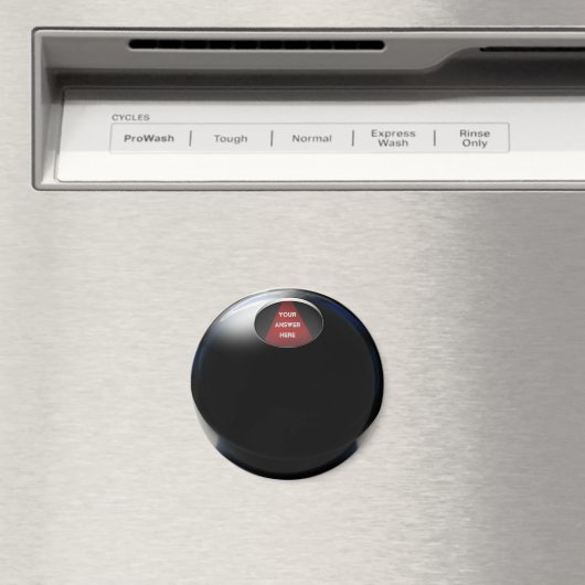 Magic 8 Ball Magnet (In Situ (Geschirrspüler))