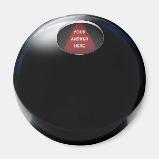 Magic 8 Ball Magnet (Vorne)