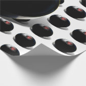 Magic 8 Ball sagt: "Outlook ist gut!" Geschenkpapier (Ecke)