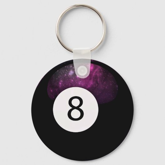 Magic 8 Ball Schlüsselanhänger (Vorderseite)