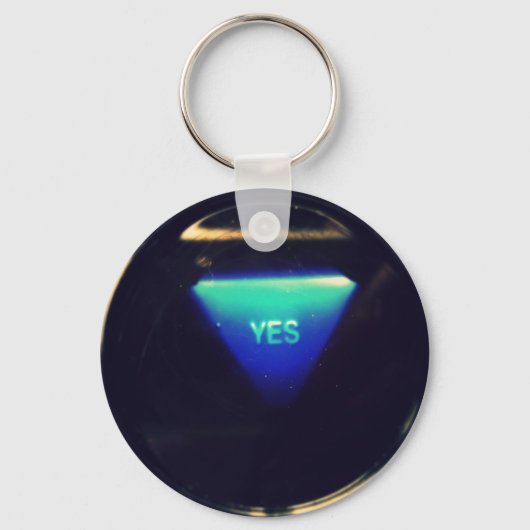 Magic 8 Ball Schlüsselanhänger (Vorderseite)