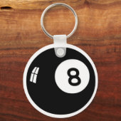 Magic 8 Ball Schlüsselanhänger (Vorderseite)