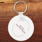 MAGIC 8 BALL - Sie sind die Besten Schlüsselanhänger (Rückseite)