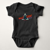 Magic 8 Count Horizontales Logo Baby Bodysuit Baby Strampler (Vorderseite)