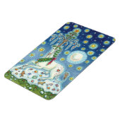MAGIC A CHRISTMAS UNICORN, URLAUB HORSE MAGNET (Linke Seite)