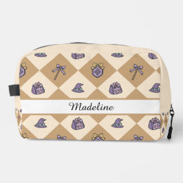 Magic Academy Wizard School Name Travel  Gold Waschbeutel