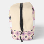 Magic Academy Wizard School Name Travel  Pink Waschbeutel (Rechts)