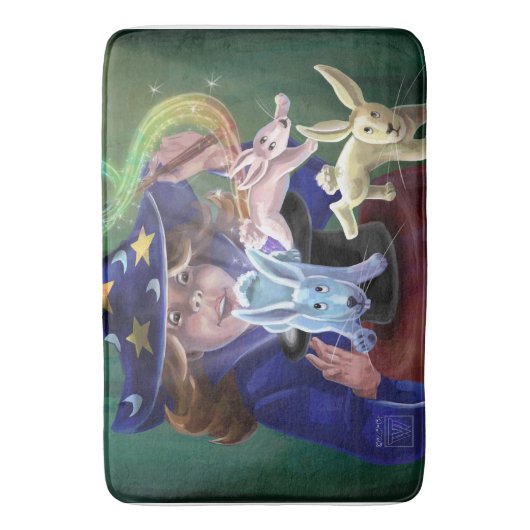 Magic Act Art Badematte (Vorderseite Vertikal)