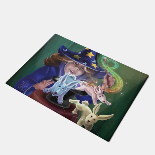 Magic Act Art Fußmatte (Schrägansicht)