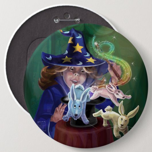 Magic Act Button (Vorne & Hinten)