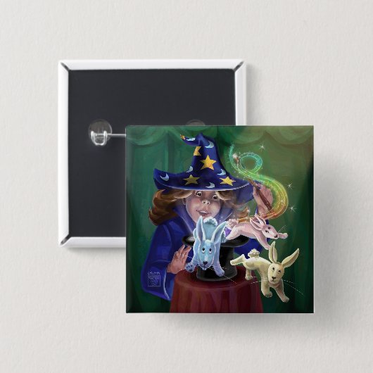 Magic Act Button (Vorne & Hinten)