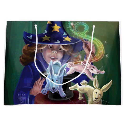 Magic Act Große Geschenktüte (Vorderseite)