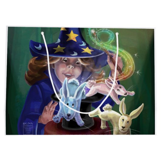 Magic Act Große Geschenktüte (Rückseite)