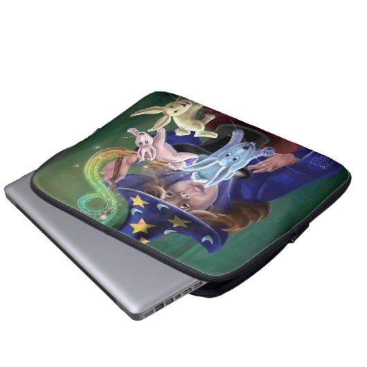 Magic Act Laptopschutzhülle (Vorne Knopf)