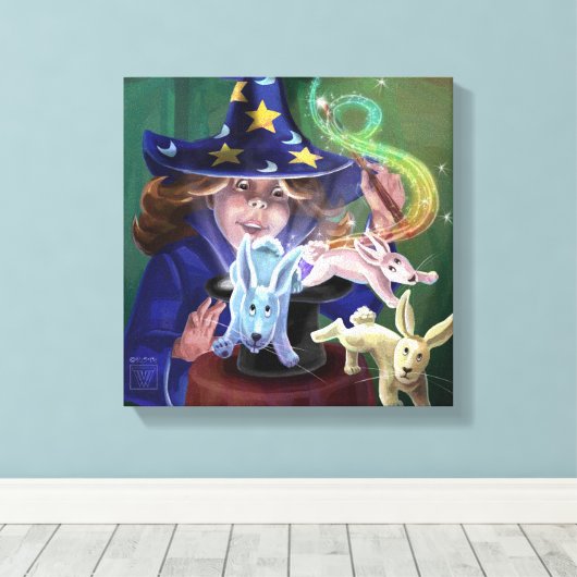 Magic Act Leinwanddruck (Insitu (Holzboden))