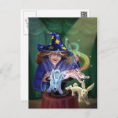 Magic Act Postkarte (Vorne/Hinten)