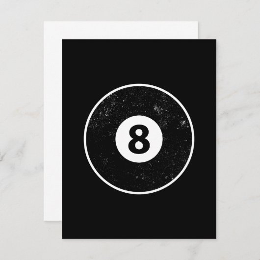 Magic Aight Ball Billiard Pool (Vorne/Hinten)