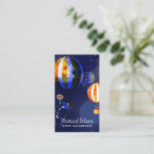 Magic Air Balloons Eventplaner Visitenkarte (Stehend Vorderseite)