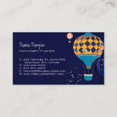 Magic Air Balloons Eventplaner Visitenkarte (Rückseite)