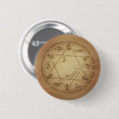 Magic Amulet für erfolgreiche Magie Button (Vorne & Hinten)