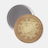 Magic Amulet für erfolgreiche Magie Magnet (Vorderseite/Rückseite)