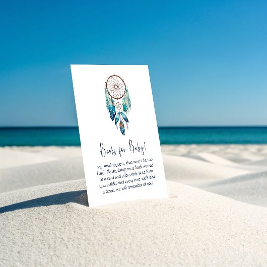 Magic Aquamarine Dreamcatcher Bücher für Kinder Begleitkarte