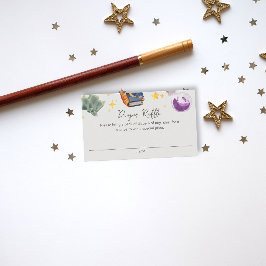 Magic Baby Halloween Neu Diaper Raffle Baby Dusche Begleitkarte