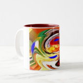 Magic Ball Zweifarbige Tasse (Vorderseite Links)