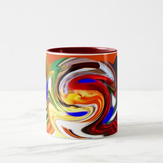 Magic Ball Zweifarbige Tasse (Mittel)