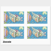 MAGIC BARN OWL & EASTER EGG BASKET, BIRD STICKER (Blatt)