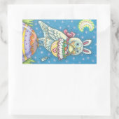 MAGIC BARN OWL & EASTER EGG BASKET, BIRD STICKER (Tasche)