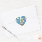 MAGIC BARN OWL & EASTER EGG BASKET, BIRD STICKER (Umschlag)