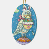 MAGIC BARN OWL, EASTER EGG BASKET, GEBURT 2021 KERAMIK ORNAMENT (Links)