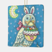 MAGIC BARN OWL, EASTER EGG BASKET, GEBURT 2021 KERAMIKORNAMENT (Links)
