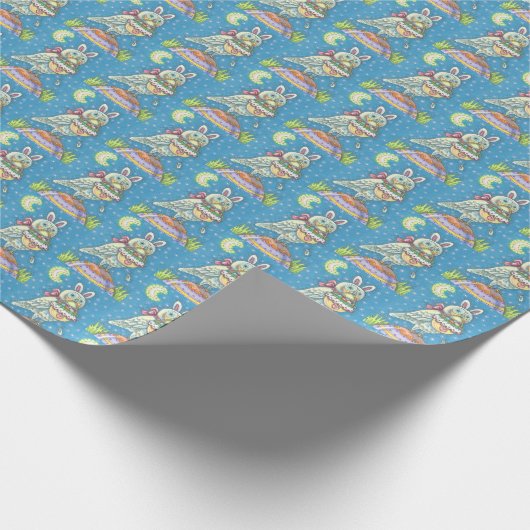 MAGIC BARN OWL, EASTER EGG BASKET WRAPPPAPIER GESCHENKPAPIER (Ecke)