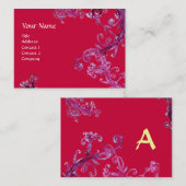 MAGIC BERRIES 3 MONOGRAM VISITENKARTE (Vorne/Hinten)