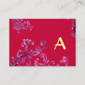 MAGIC BERRIES 3 MONOGRAM VISITENKARTE (Rückseite)