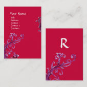 MAGIC BERRIES 4 MONOGRAM VISITENKARTE (Vorne/Hinten)