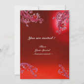 MAGIC BERRIES 4,MONOGRAMM, rotes Ruby-Eis Einladung (Rückseite)