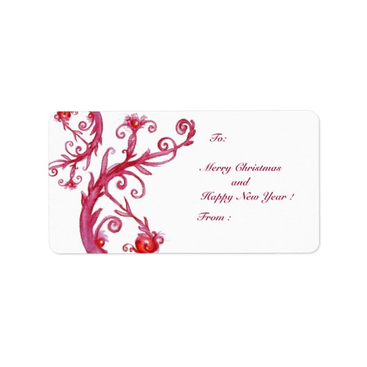 MAGIC BERRIES ADRESSAUFKLEBER (Vorne)