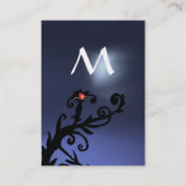 MAGIC BERRIES BLUE TOPAZ GEM MONOGRAM VISITENKARTE (Rückseite)