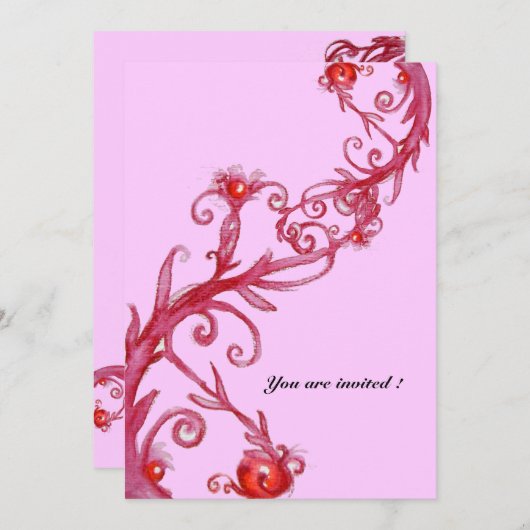 MAGIC BERRIES, EINLADUNG (Vorne/Hinten)